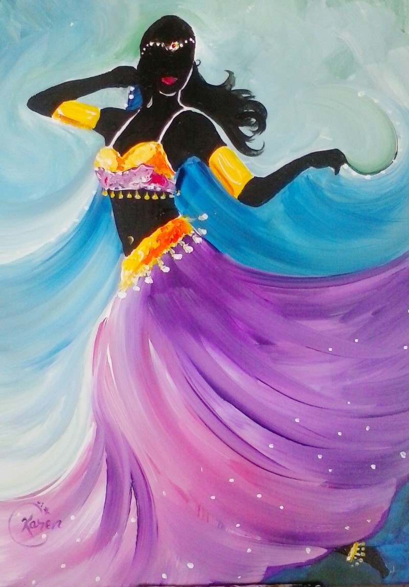 $30 Thursday - Sip & Paint Belly Dancer - BYOB and Free Parking