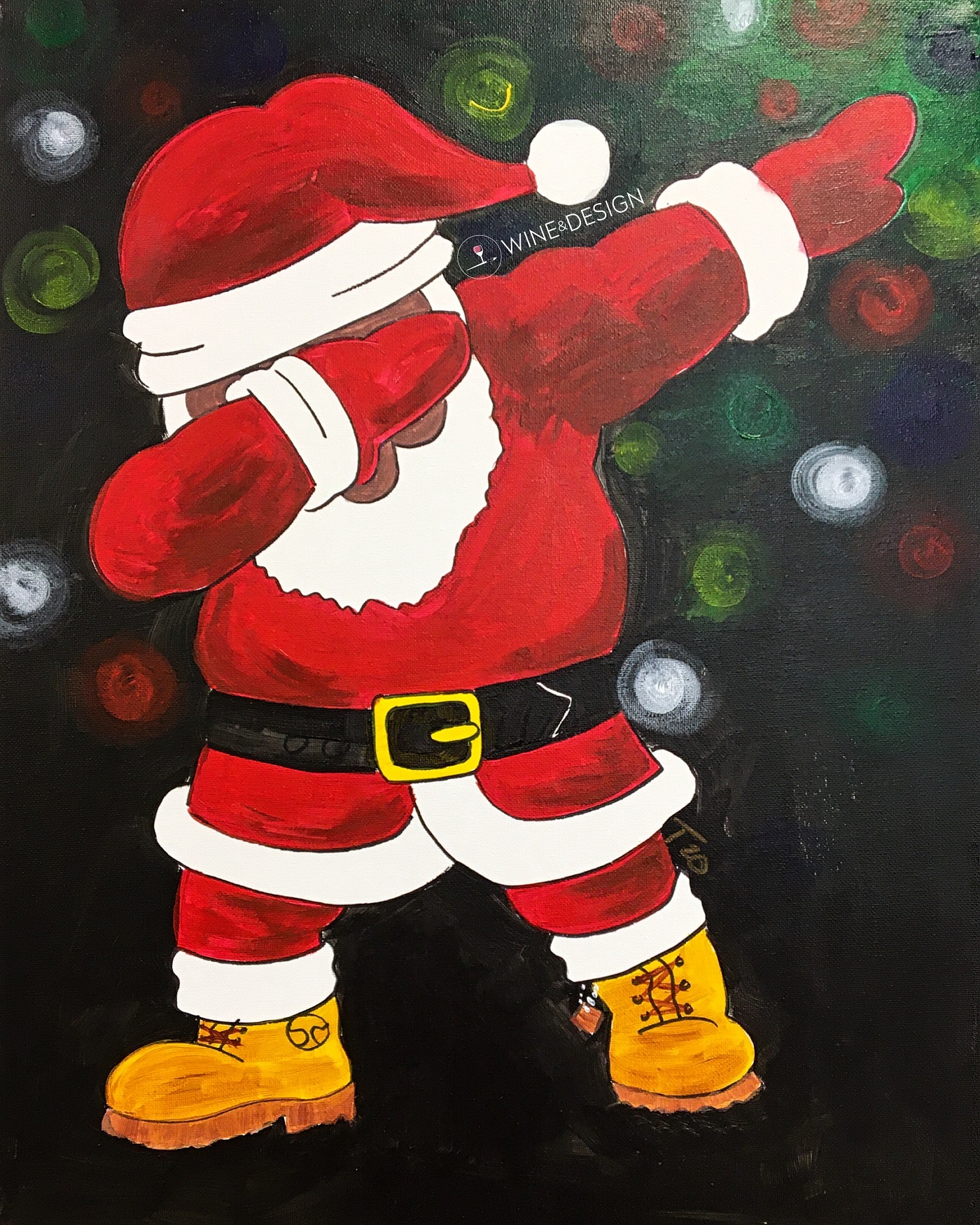 Dabbin Santa