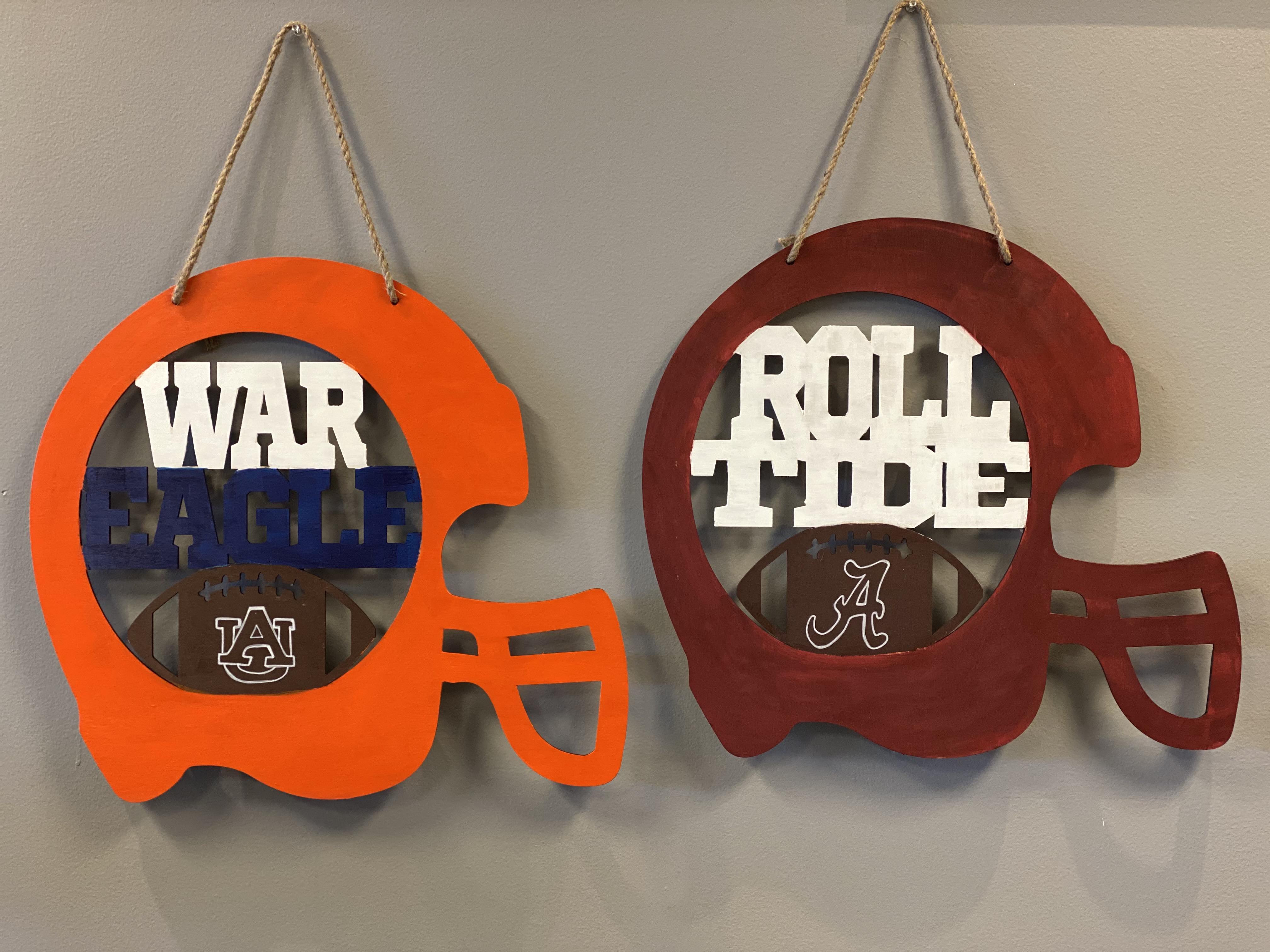 You Choose Football Door Hanger