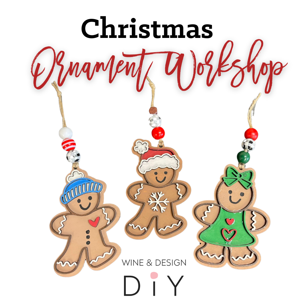 Ornament Open House! Gingerbread Ornaments! 