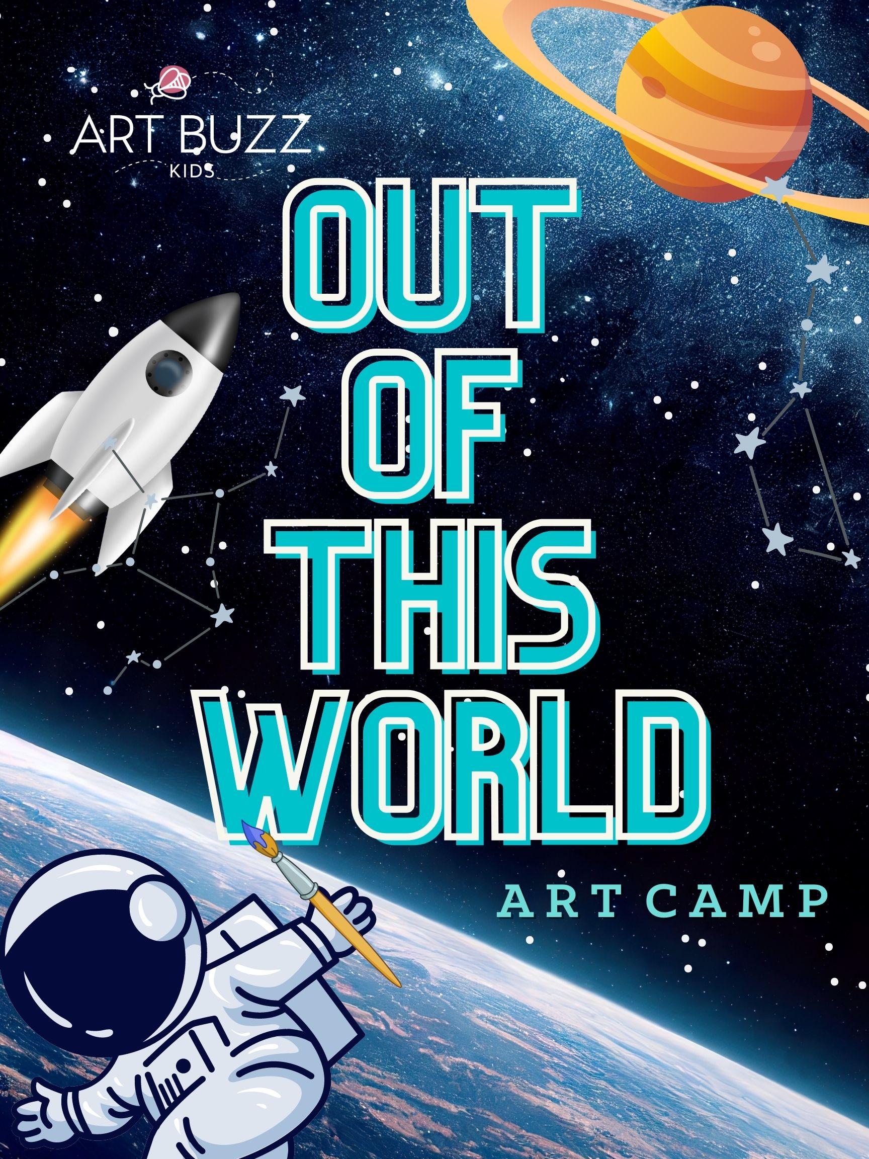 OUT OF THIS WORLD Kid's Art Camp 