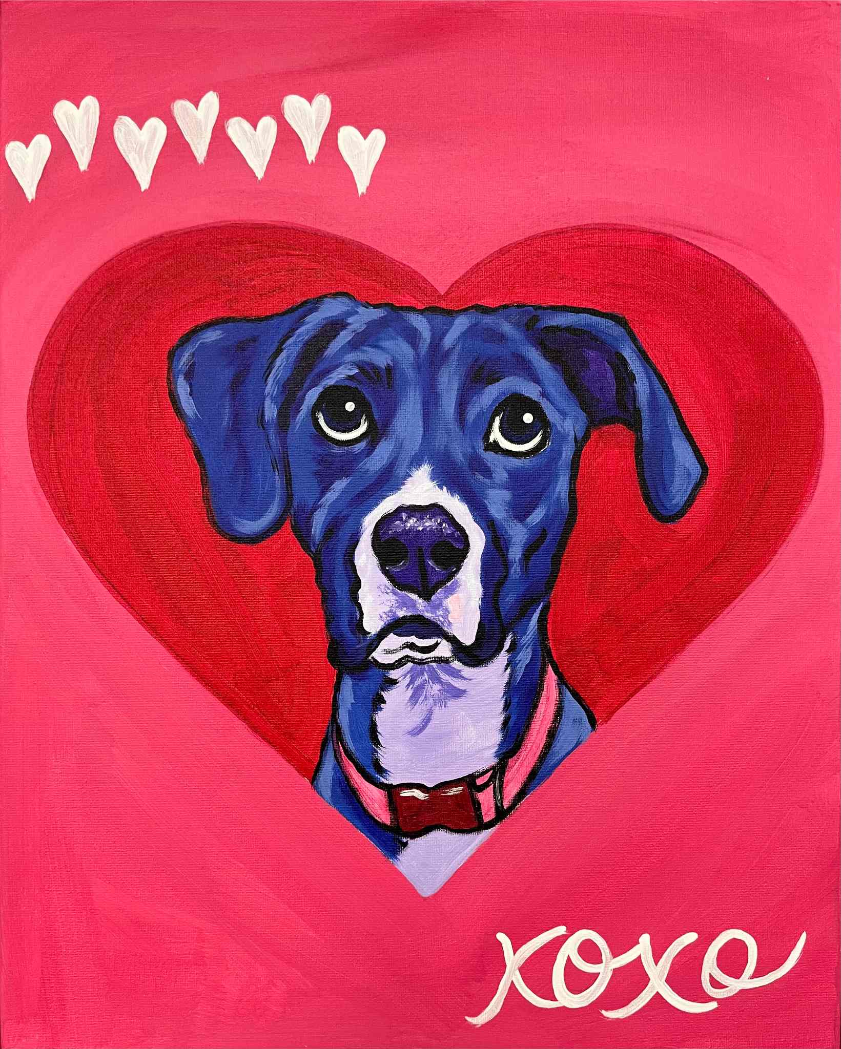 Valentine Pop Art Paint Your Pet 