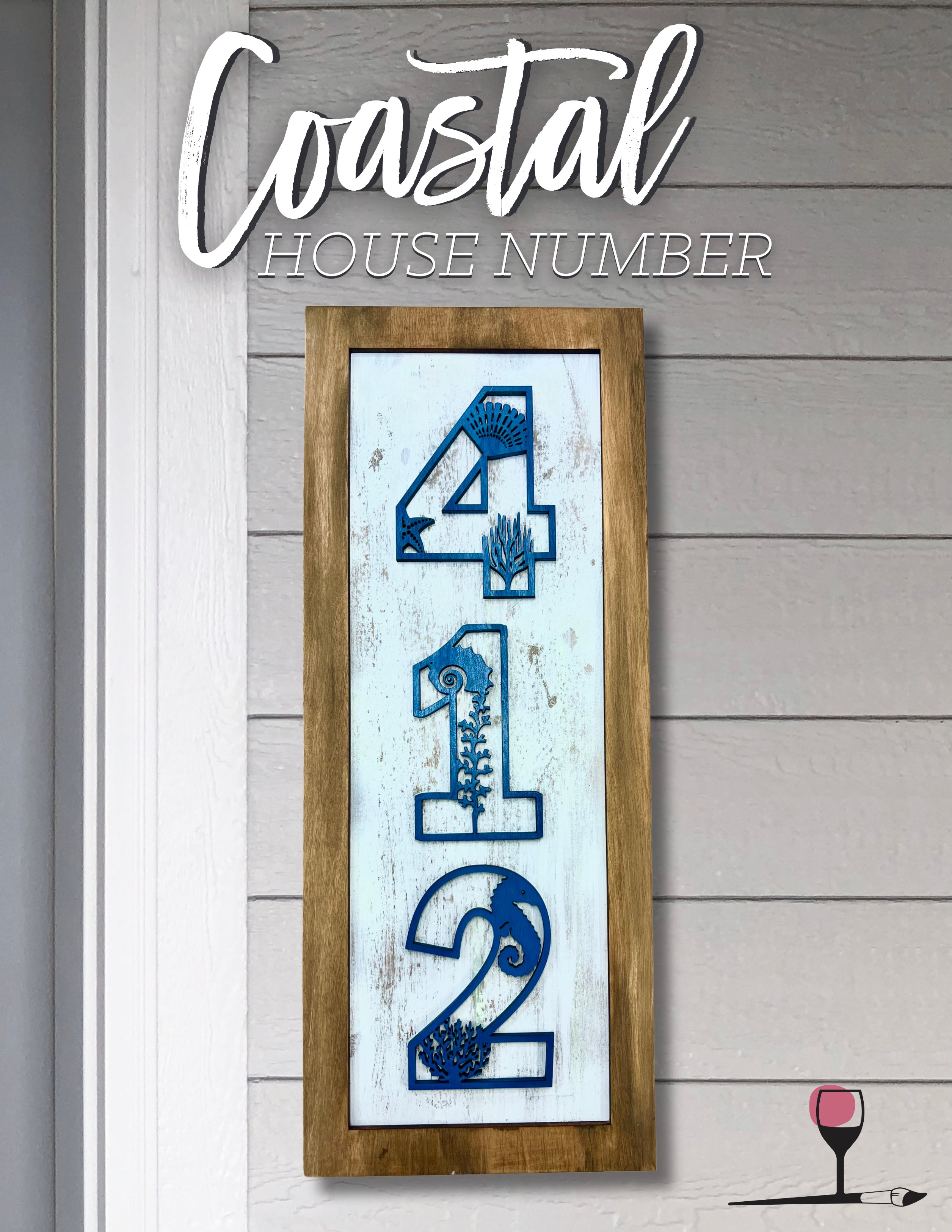 NEW personalized House number workshop