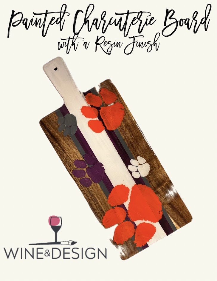 Customize Your Clemson Charcuterie Board!