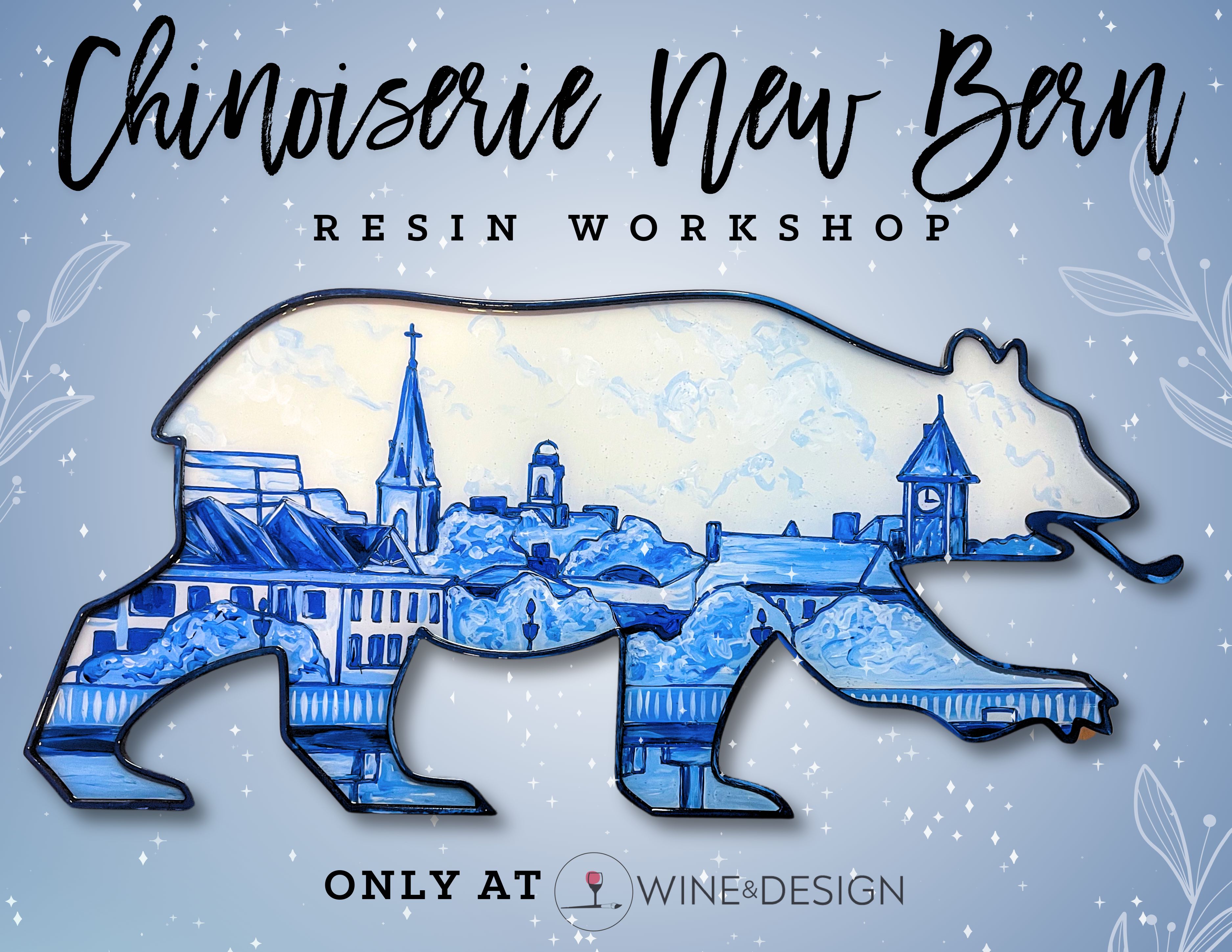 Chinoiserie New Bern Resin Workshop