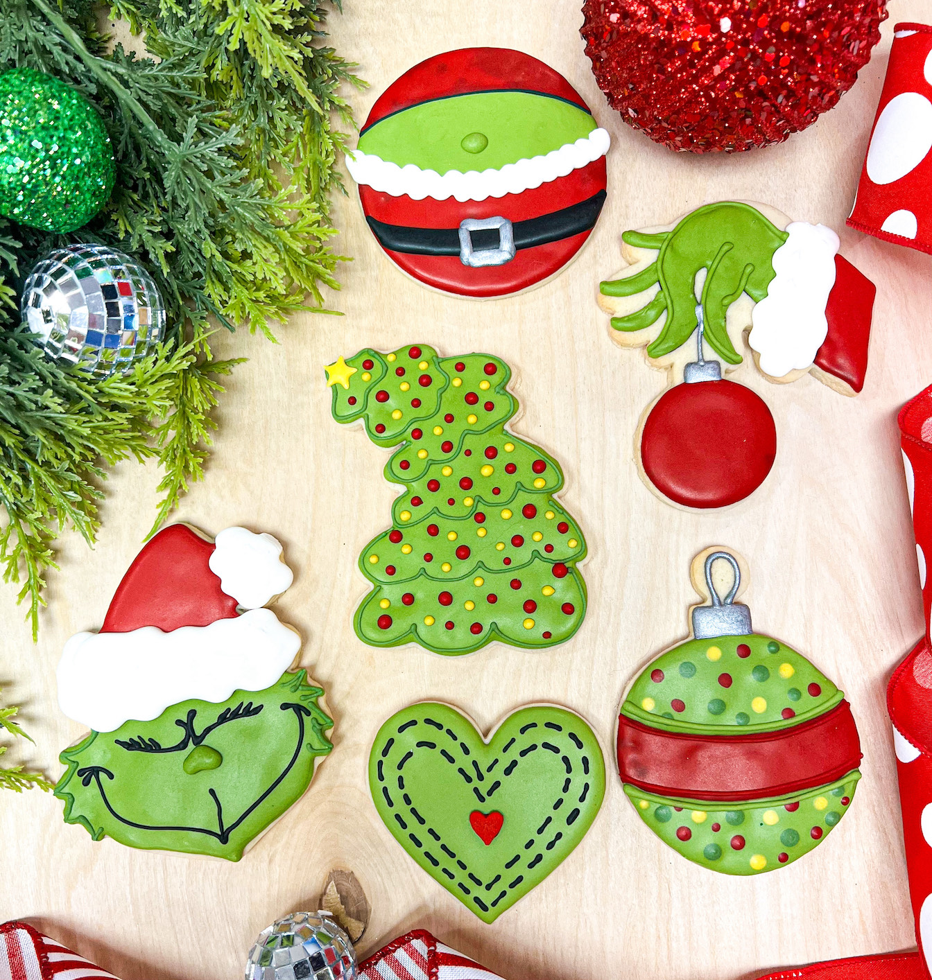 3 TIX LEFT! Grinch Inspired Cookie Decorating with Sugar & Salt, A Coastal Bakery