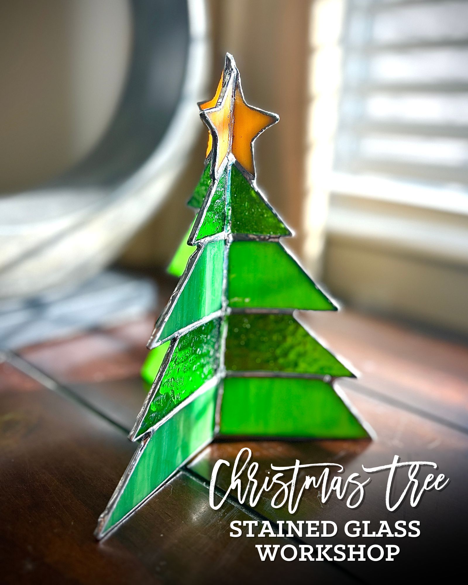 Christmas Tree Stained Glass Workshop