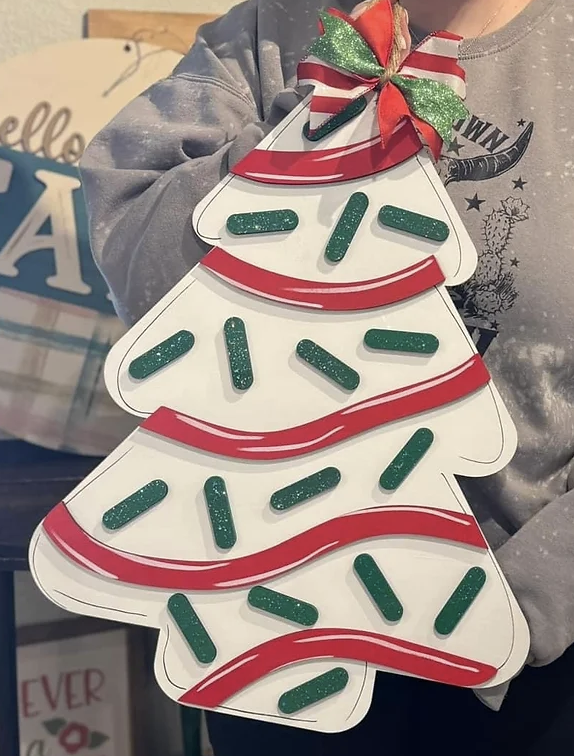 Christmas Cake Door Hanger Workshop