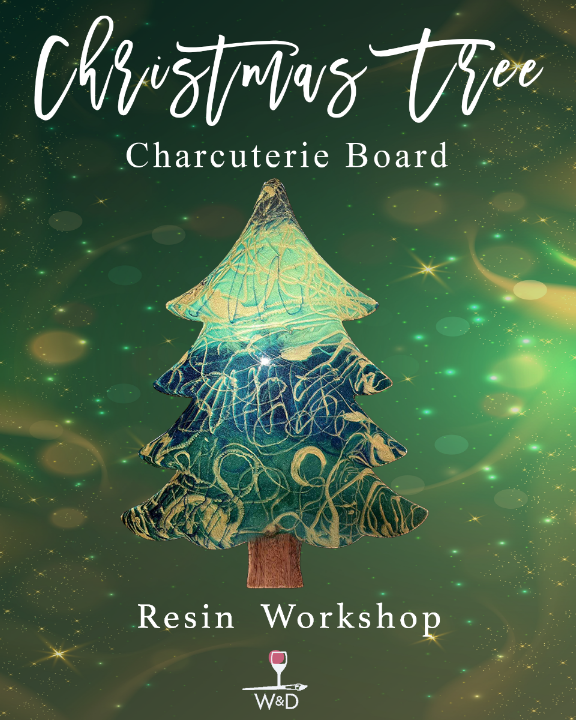 Resin Christmas Tree Charcuterie Board