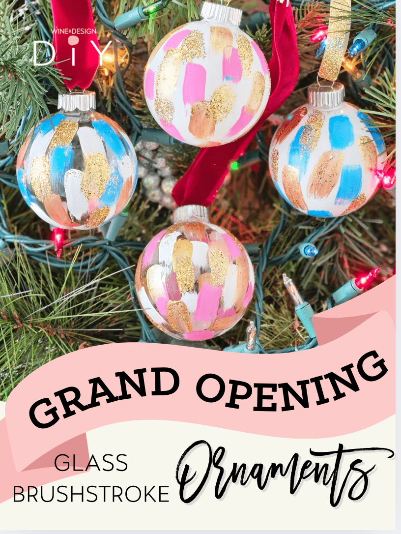 Grand Opening!! Paint your Ornament