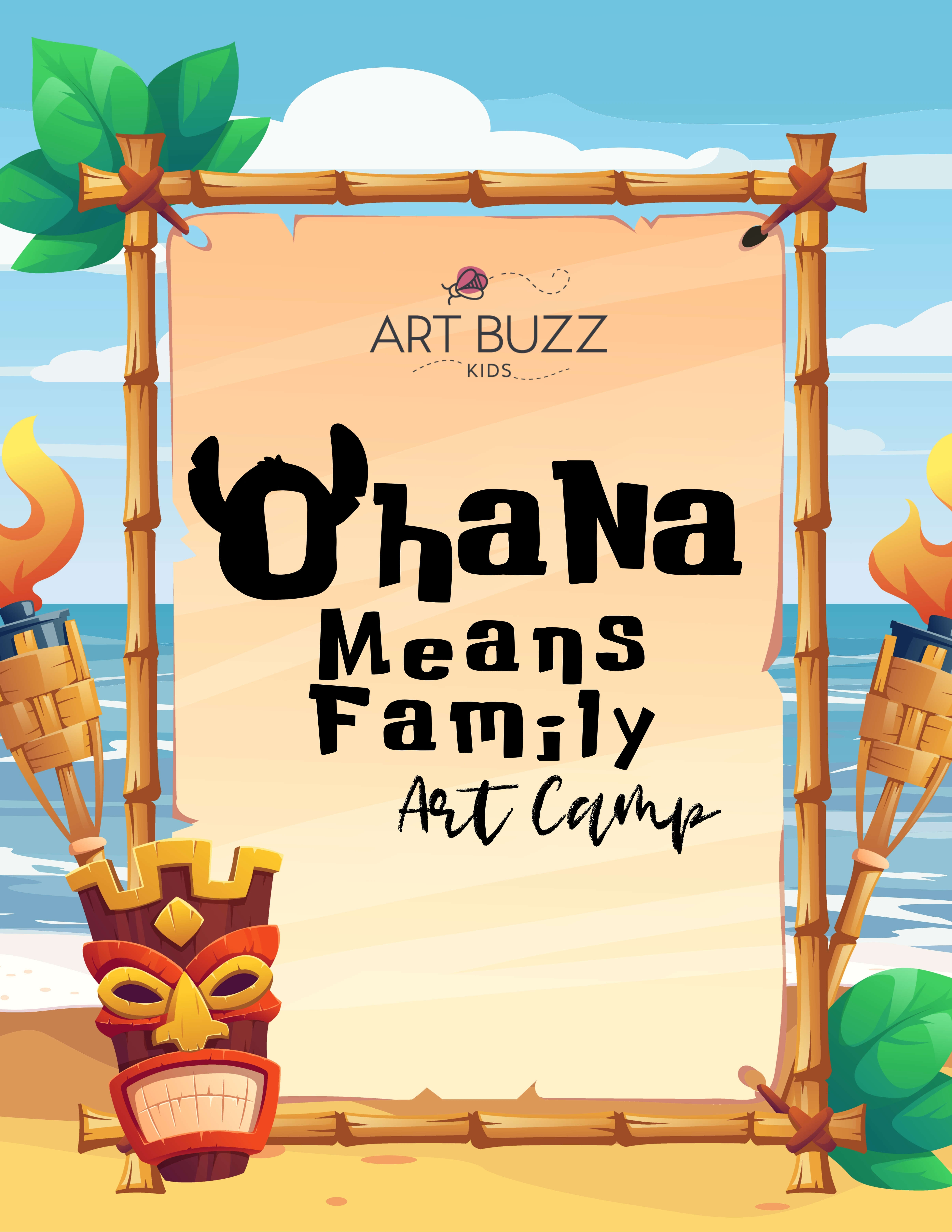 OHANA MEANS FAMILY ART CAMP