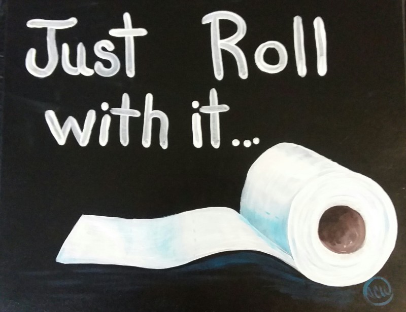 just roll with it.  