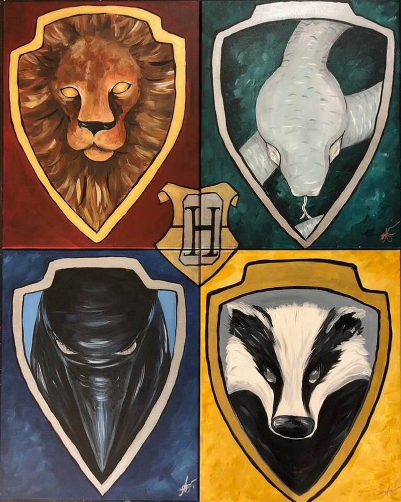 Harry Potter Trivia Night! - Choose Your House Shield