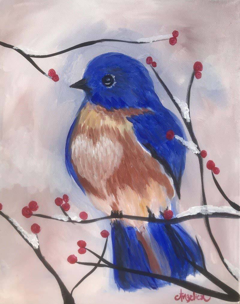 ALL AGES: Copper Blue Bird