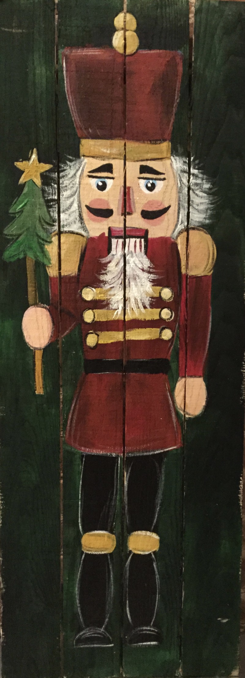 Nutcracker On Canvas