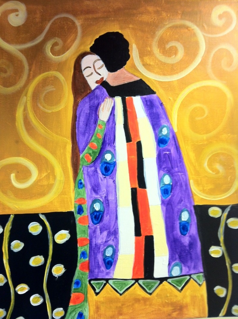 Klimt's The Kiss