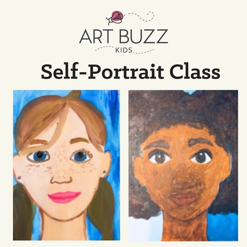 Art Buzz Kids - Self Portrait !