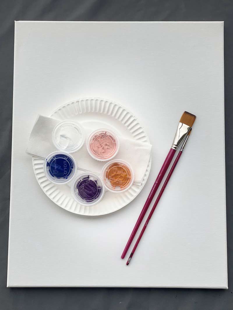 Blank Canvas Take-Home Paint Kit